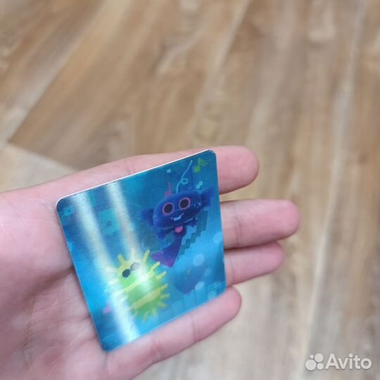 Карточки троллей из Пятерочки переливающиеся