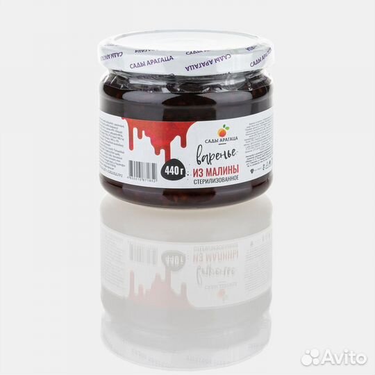 Варенье из Малины Сады Арагаца 440г