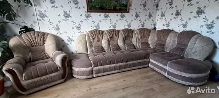 Угловой диван бу