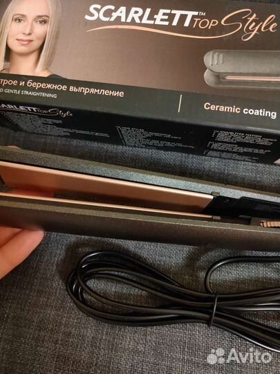 Щипцы для укладки волос Scarlett новые