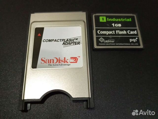 Адаптер для карт compact flash в pcmcia