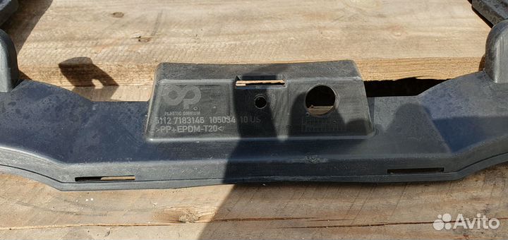 Спойлер заднего бампера BMW X6 E71 51127183146