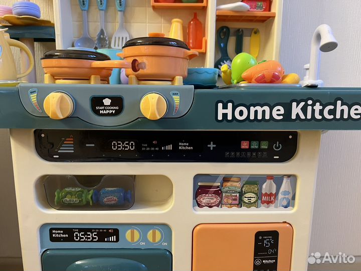 Детская игровая кухня со светом и звуком