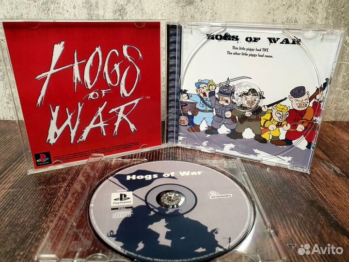 Игры ps1 Hogs of War Playstation ps2 пс1