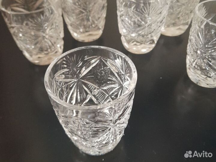 Стопки хрустальные СССР