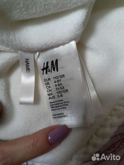 Шапка для девочки 110-128