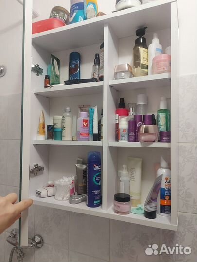 Зеркальный шкаф в ванную