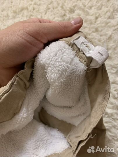 Утепленные брюки для девочки