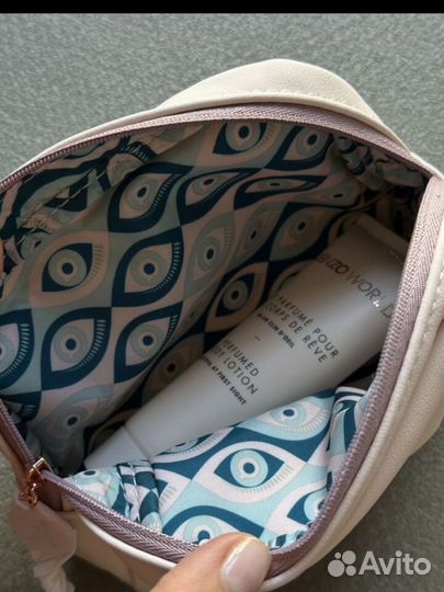 Парфюмированный крем для тела+косметичка Kenzo