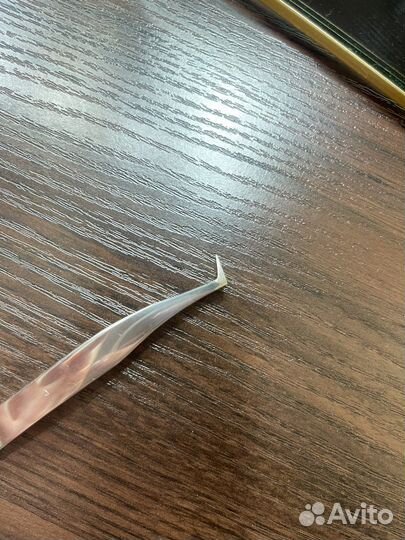 Пинцет для наращивания ресниц