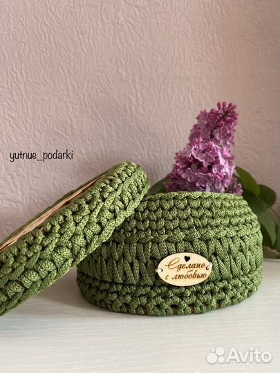 Шкатулка- корзинка для хранения, в наличии