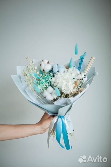 Букеты из сухоцветов