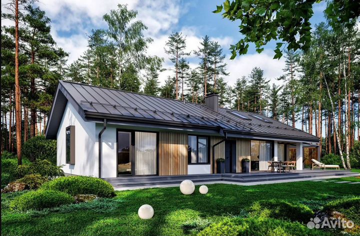Готовый проект дома Loft (разные варианты), смета