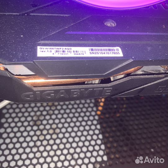 Видеокарта gtx1660 ti