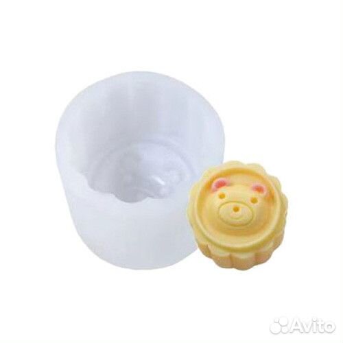 Силиконовая форма для свечей Мишка №13