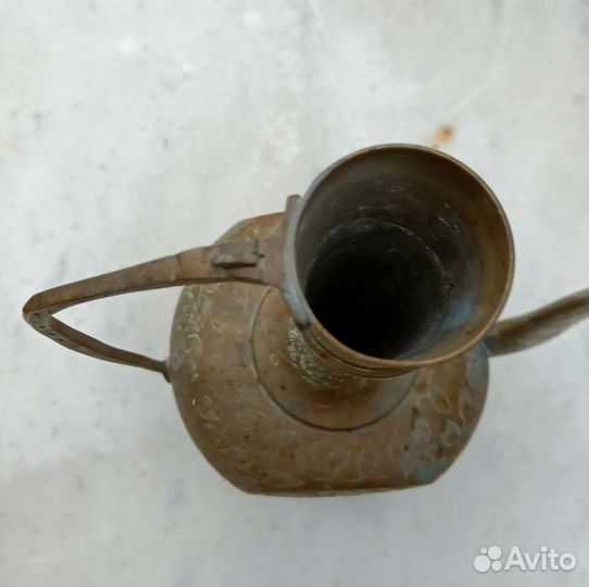 Кувшинчик (чайник), старый, бронза