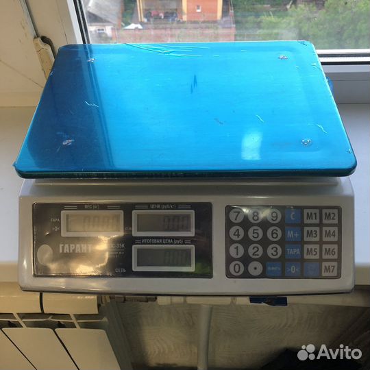 Электронные торговые весы Гарант