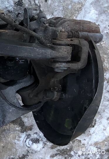 Кулак поворотный задний audi A4 B6