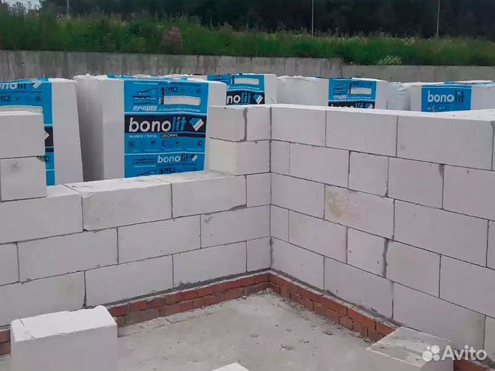 Блок Газобетонный Bonolit стеновой