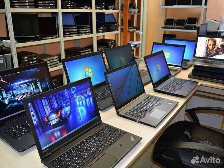 Мощные ноутбуки б/у с гарантией, большой выбор