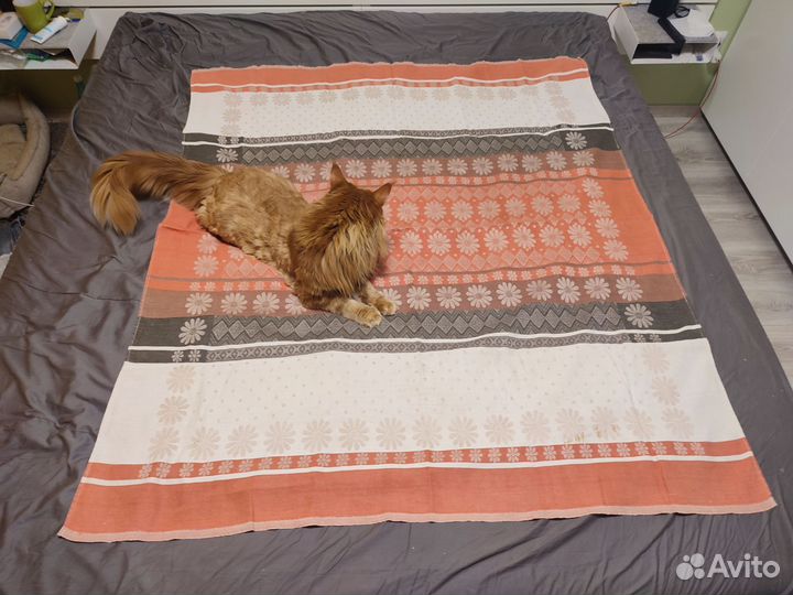 Скатерть льняная СССР