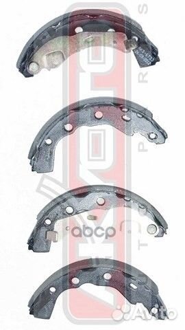 Колодки тормозные барабанные задние mitsubishi