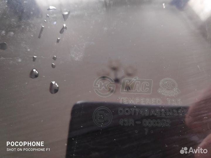 Стекло левое заднее, переднее Opel antara