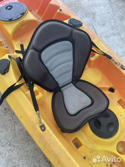 Каяк пластиковый двухместный