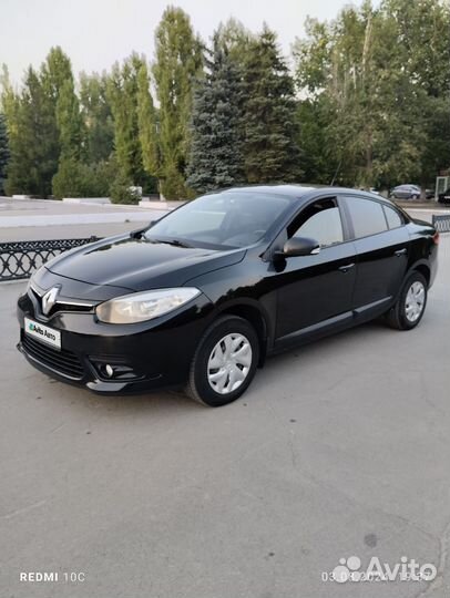 Renault Fluence 1.6 CVT, 2013, 179 537 км