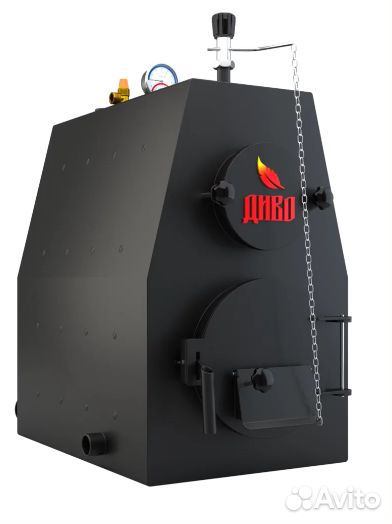 Котел твердотопливный диво 12 кВт