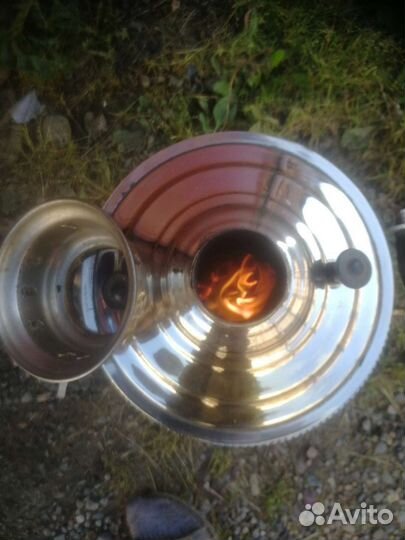 Самовар уголь 5л. Граненная рюмочка