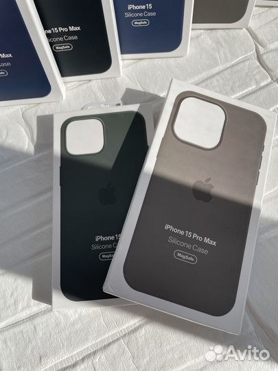 Чехол на iPhone 15 pro max silicone case