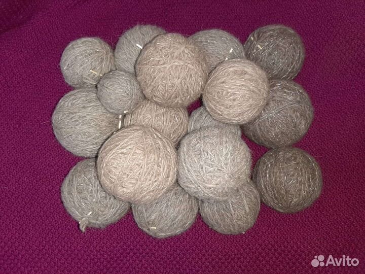 Пряду собачью шерсть и вяжу из неё