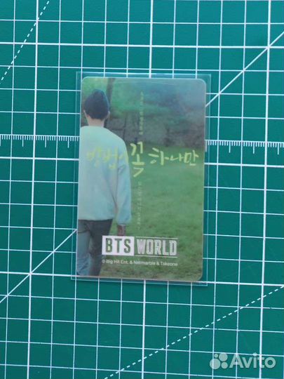 BTS World Хоби story card