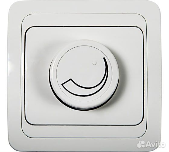 Диммер 600вт classico белый 2111