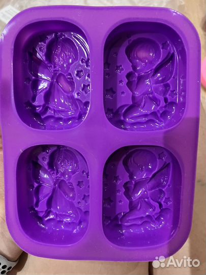 Силиконновые формы для мыла (мыловарение)