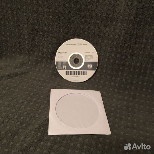 Диск HP для Macintosh