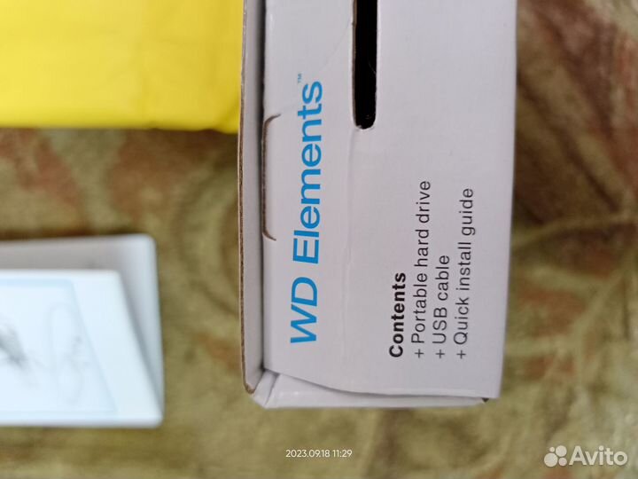 2 тб Новый Внешний жесткий диск Western Digital