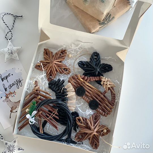 Новогодние игрушки набор 2