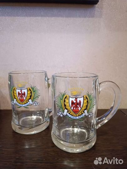Кружки и бокалы пивные
