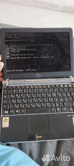 Ноутбук Fujitsu siemens p series на запчасти