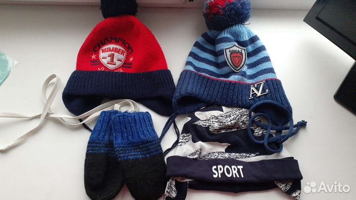 Шапки детские для мальчиков
