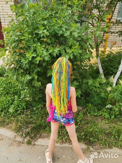 Афрокудри, афрокосы, замещение волос