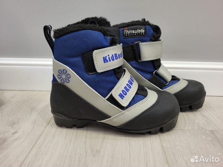 Лыжные ботинки детские 32