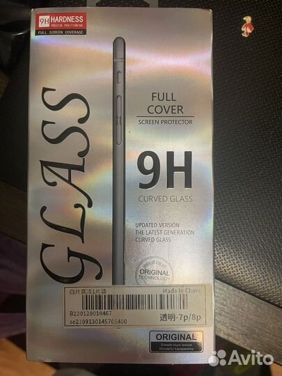 Защитное стекло айфон 7/8 плюс