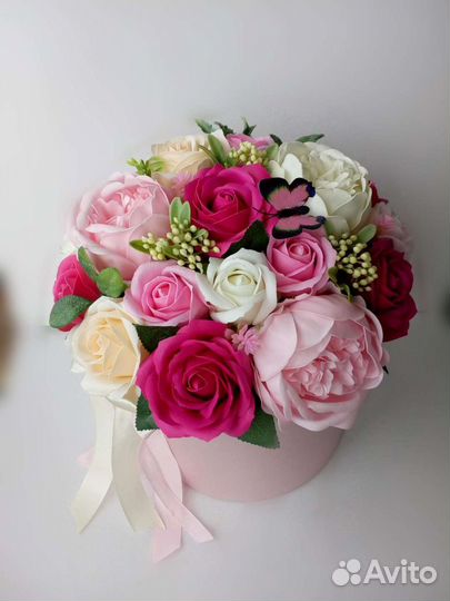 Мыльные букеты