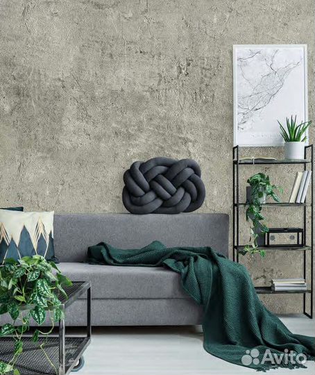 Итальянские обои natural real cement