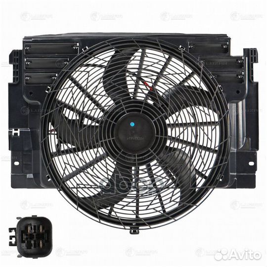 Вентилятор конд. с кожухом для а/м BMW X5 (E53)