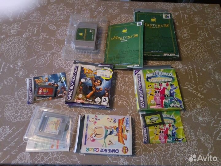 Картриджи ds, gba, n64,snes,gbc