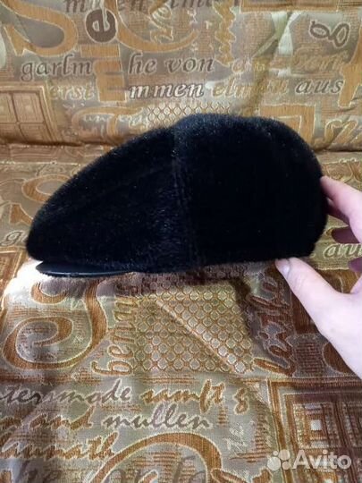 Кепка, шапка мужская меховая с ушами